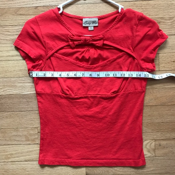 Lindy Bop “Gladys” top size S - Picture 4 of 5